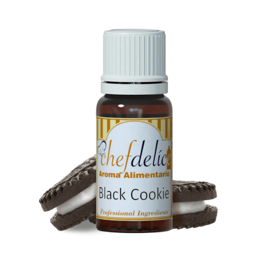 Aroma Concentrado Chefdelice - Black Cookie 10 Ml
