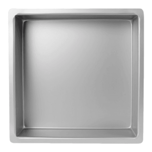 Molde De Aluminio Anodizado Cuadrado Pme - 35,6 Cm / H 10,2 Cm - Imagen 2