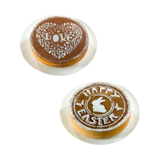 Stencil Plantilla Para Decorar Pavoni - Love / Happy Easter