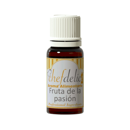 Aroma Concentrado Chefdelice - Fruta De La Pasion 10 Ml