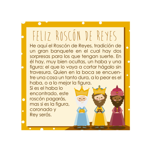 Set Roscon (100 U) - Corona Oro, Rey Porcelana, Haba Y Tarjeta