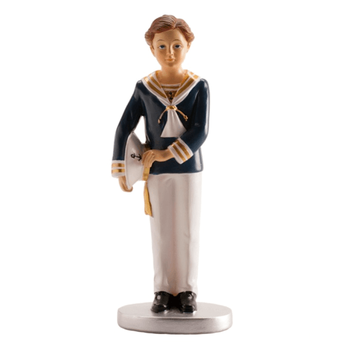 Figura Para Tarta Comunion - NiÑo Marinero Pedro