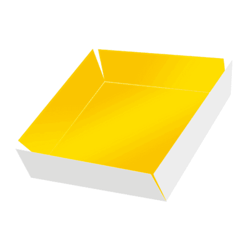Caja Para Bombones Dorada Y Marron - Mediana