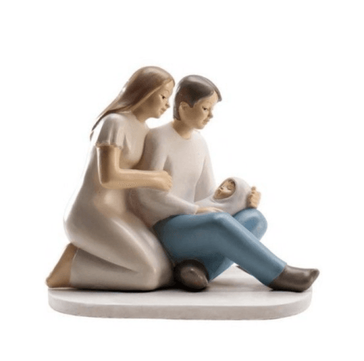 Figura Para Tarta Escena Bautizo