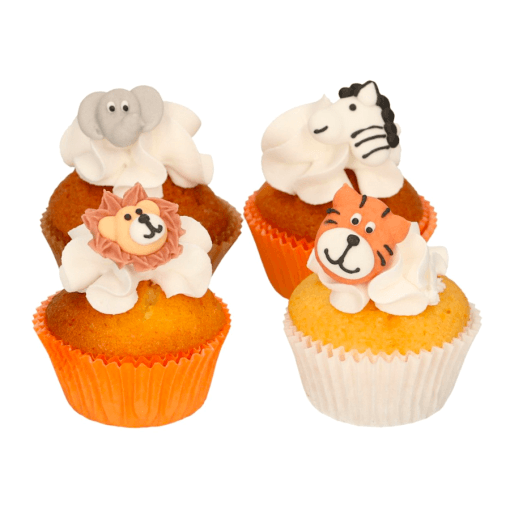 Decoraciones De Azucar Funcakes - Animales Safari