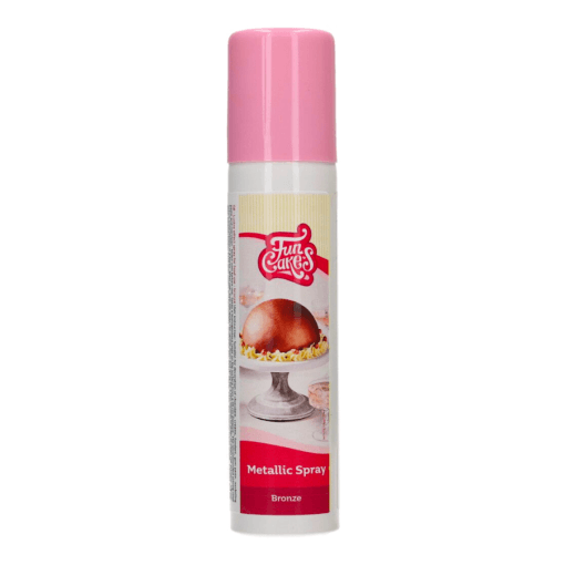 Spray Metalico Funcakes - Bronce Brillante (100 Ml) - Imagen 2