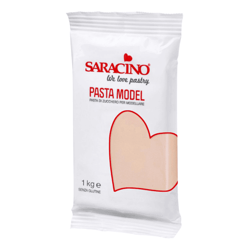 Pasta De Modelar Saracino - Beige Rosado 1 Kg