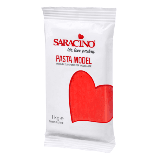 Pasta De Modelar Saracino - Roja 1 Kg