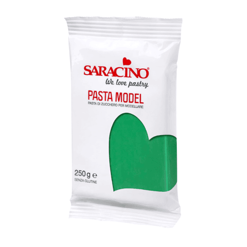 Pasta De Modelar Saracino - Verde 250 G