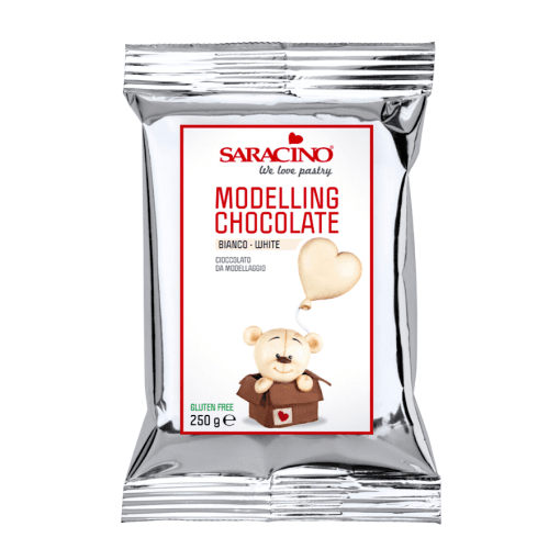 Chocolate Para Modelar Saracino - Blanco 250 G