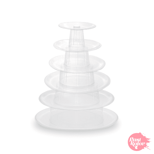 Soporte Transparente Para Macarons - Redondo (6 Niveles) - Imagen 2