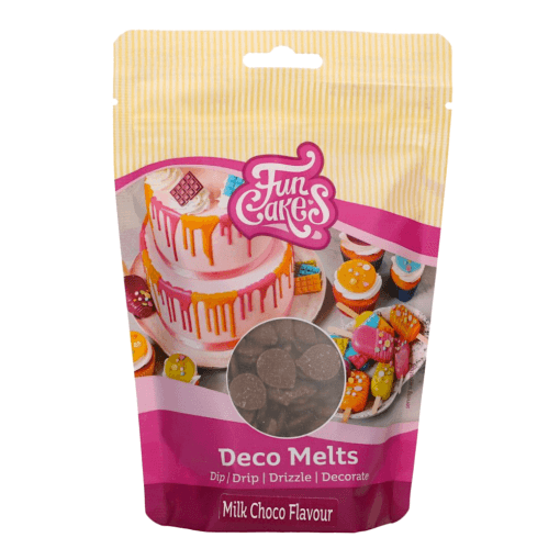 Deco Melts Funcakes Sabor Chocolate Con Leche (250 G) - Imagen 2