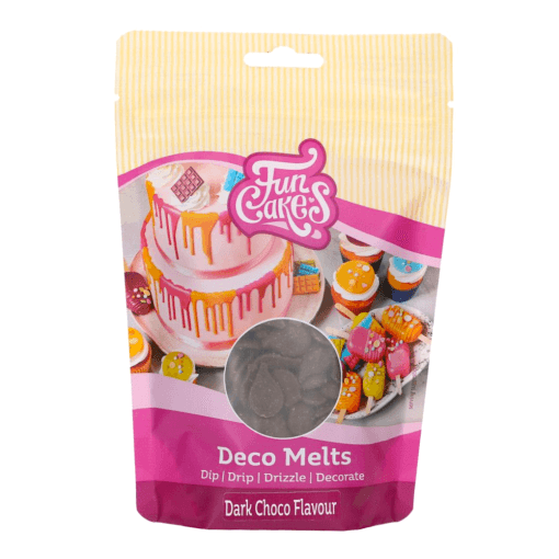 Deco Melts Funcakes Sabor Chocolate Negro (250 G) - Imagen 2