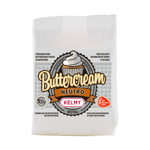 Preparado "buttercream" (crema Mantequilla) Kelmy - Sabor Neutro [300 G]