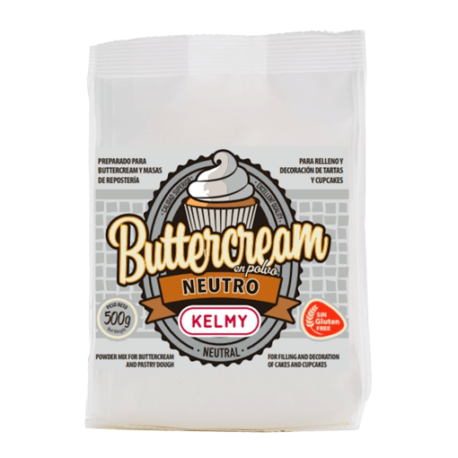 Preparado "buttercream" (crema Mantequilla) Kelmy - Sabor Neutro [500 G]