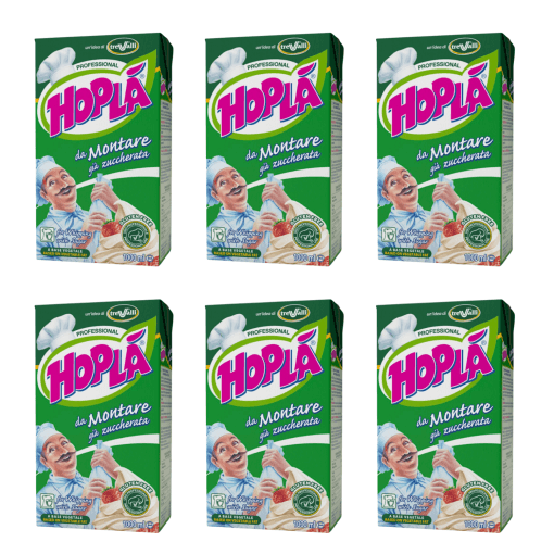 Nata Vegetal Azucarada Hopla 1 L - (6 Unidades)