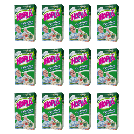 Nata Vegetal Azucarada Hopla 1 L - (12 Unidades) - Imagen 2