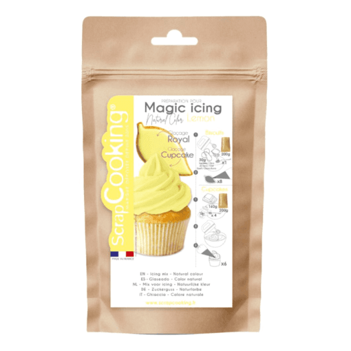 Preparado Para Glaseado Scrapcooking - Amarillo Limon (200 G)