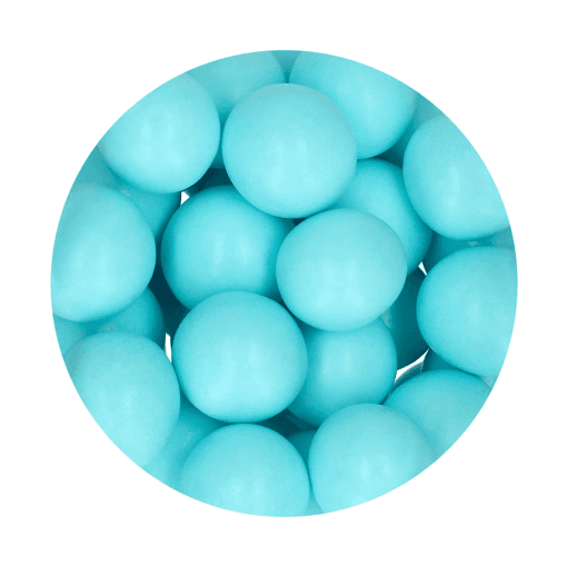 Bolas Crujientes De Chocolate Funcakes - Pearl Blue (130 G)
