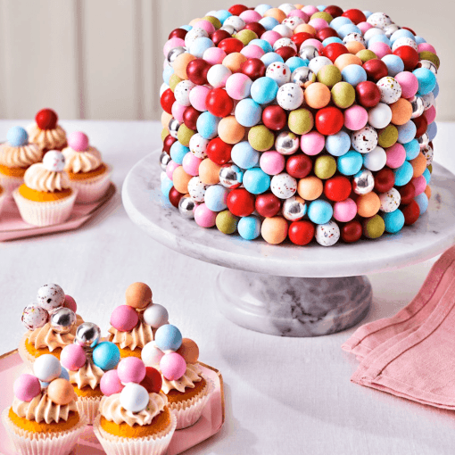 Bolas Crujientes De Chocolate Funcakes - Pearl Blue (130 G) - Imagen 2