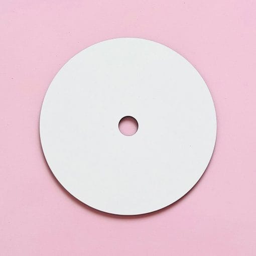 Set Bases De Madera (Ø 30 Cm - 9 Mm Grosor) + Palos 50 Cm (2 U) - En Papiers