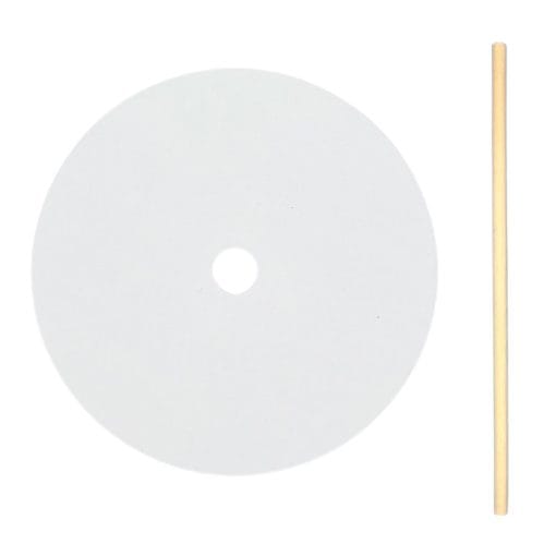 Set Bases De Madera (Ø 30 Cm - 9 Mm Grosor) + Palos 50 Cm (2 U) - En Papiers - Imagen 3