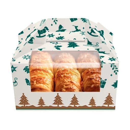 Caja Picnic Con Asa Y Ventana - Navidad - Imagen 3
