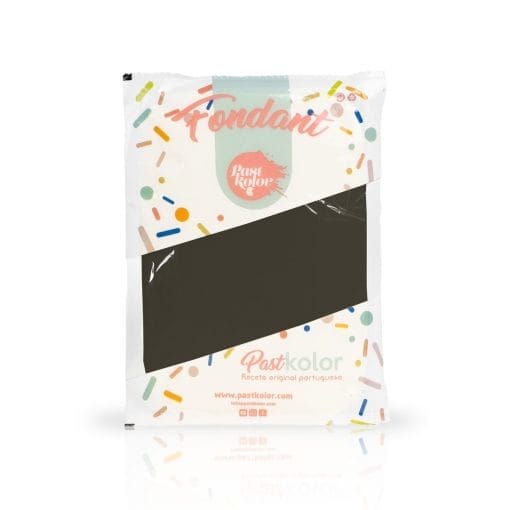 Fondant Pastkolor Negro - 500 G