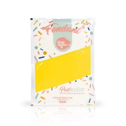 Fondant Pastkolor Amarillo - 500 G