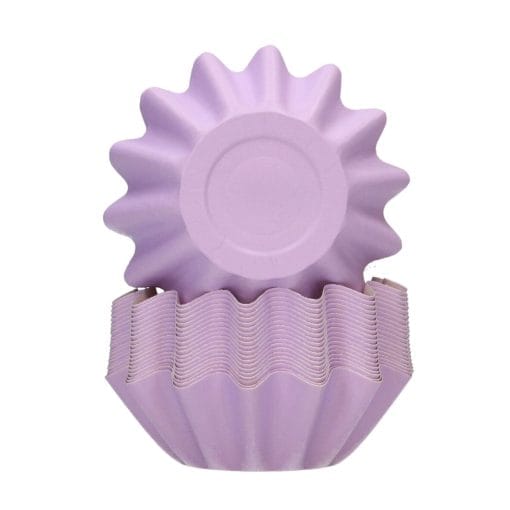 Capsulas Cupcakes Para Hornear "bloom" Funcakes - Violeta Pastel - Imagen 2