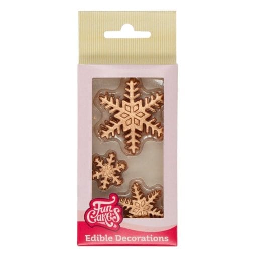Decoraciones De Azucar Funcakes - Cristal De Hielo Bronce