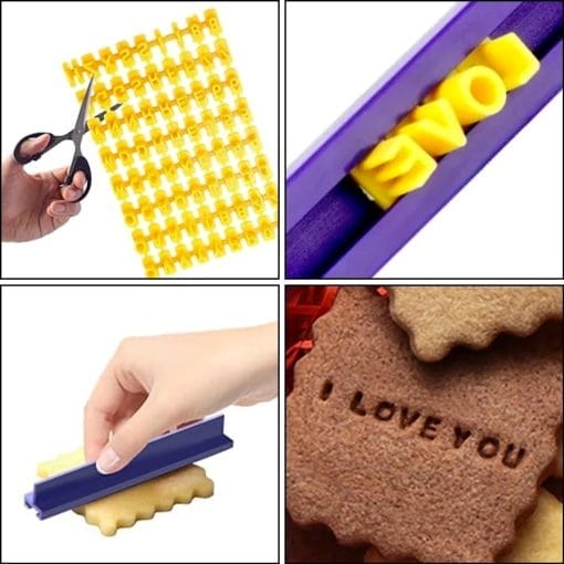 Marcadores Para Galletas - Sellos Alfanumericos - Imagen 3