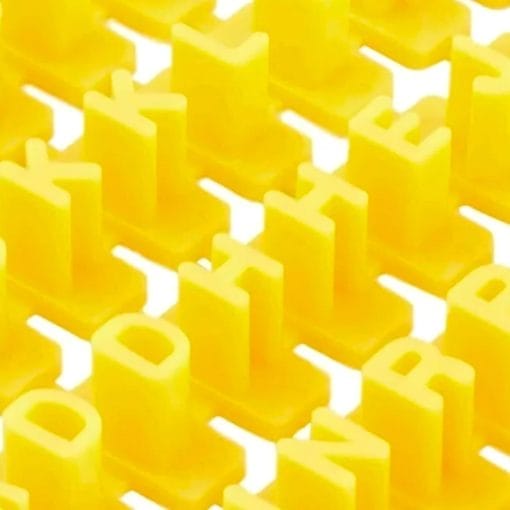 Marcadores Para Galletas - Sellos Alfanumericos