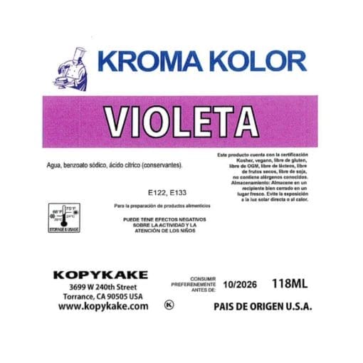 Colorante Aerografo "kroma Kolor" Kopykake - Violeta (118 Ml) - Imagen 3