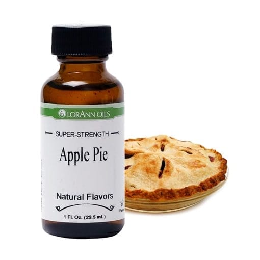 Aroma "super-strength" Lorann - Tarta De Manzana / Apple Pie (29,5 Ml) - Imagen 2