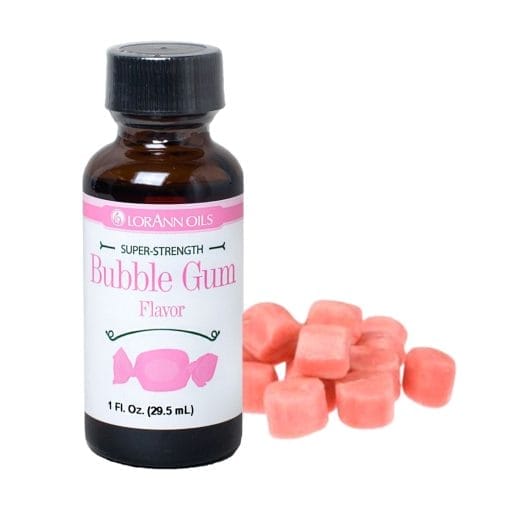 Aroma "super-strength" Lorann - Chicle / Bubble Gum (29,5 Ml)