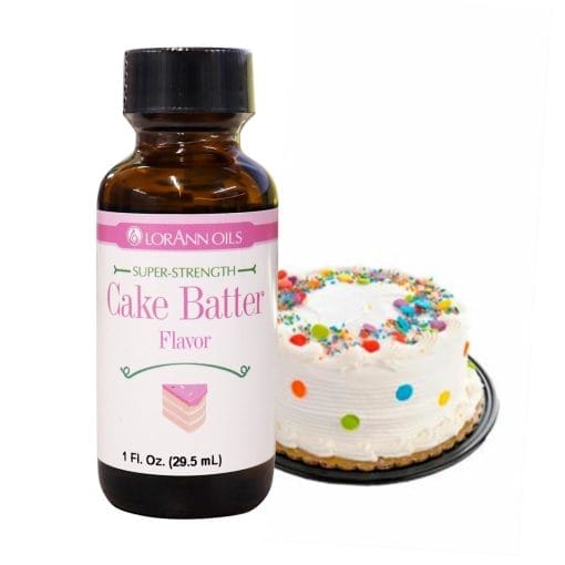Aroma "super-strength" Lorann - Tarta / Cake Batter (29,5 Ml) - Imagen 2