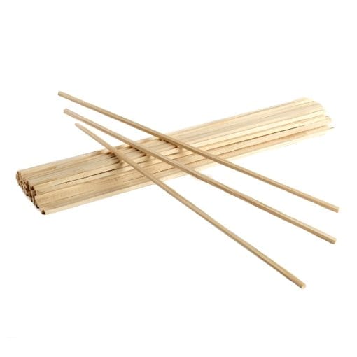 100 Palitos De Madera Para Algodon De Azucar - Imagen 2