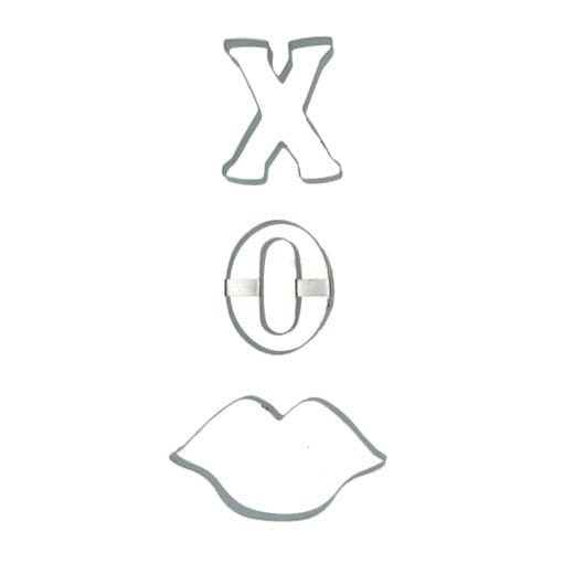 Set Cortadores Wilton - Labios & "xo" San Valentin - Imagen 2
