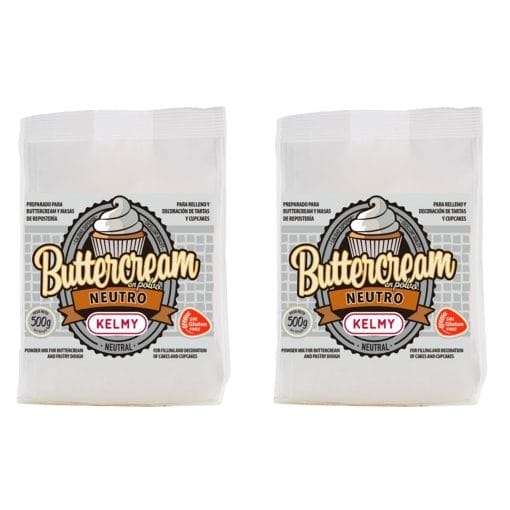 Preparado "buttercream" (crema Mantequilla) Kelmy - Sabor Neutro [500 G]