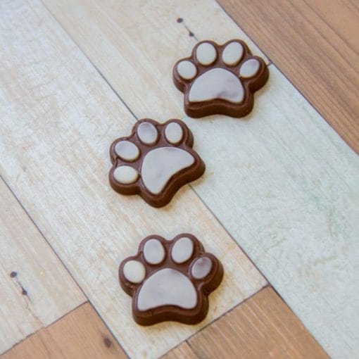 Molde Para Chocolate Bwb - Huellas De Perro - Imagen 2