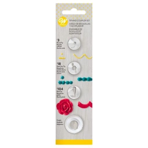 Set Boquillas Con Adaptador Wilton - Imagen 3