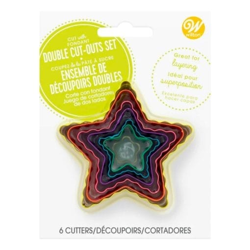 Set Cortadores Doble Cara Wilton - Estrellas - Imagen 2