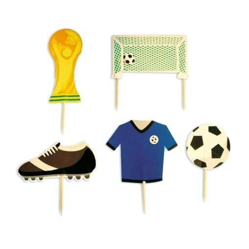 Toppers Para Tarta Scrapcooking - Futbol - Imagen 2