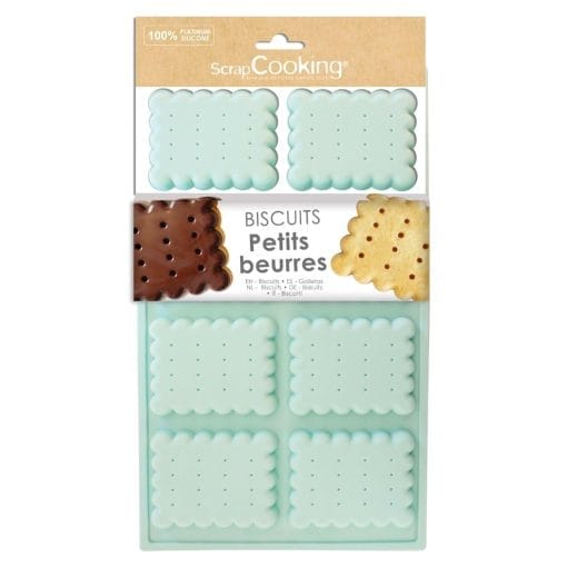 Molde Silicona 3d Scrapcooking - Galletas "petits Beurres" - Imagen 2