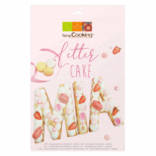Plantillas Para Tartas Scrapcooking - Letras - Imagen 2