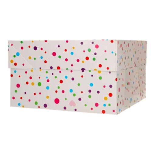 Caja Para Tarta Confetti Funcakes - 25 Cm