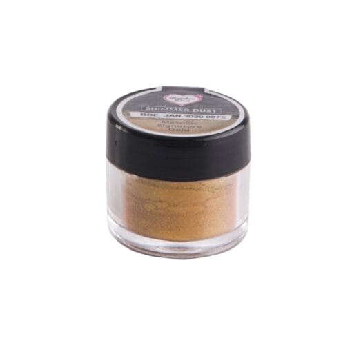 Colorante En Polvo Brillante Rainbow Dust - Signature Gold / Oro (3 G) - Imagen 4