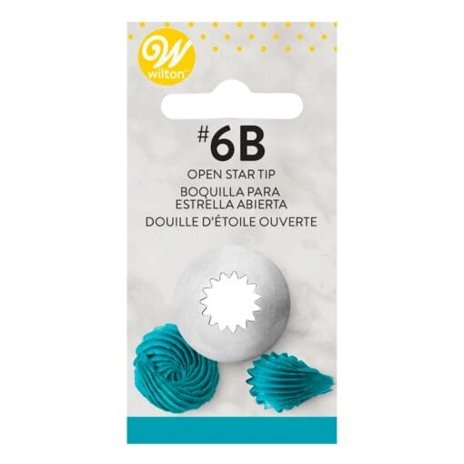 Boquilla #6b Wilton - Estrella Abierta
