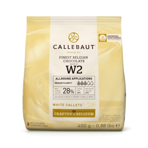Callets De Chocolate Blanco Callebaut 400 G - Imagen 2